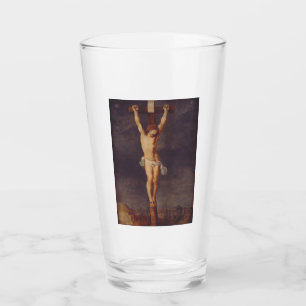 Christ dead on the cross by Peter Paul Rubens Glass