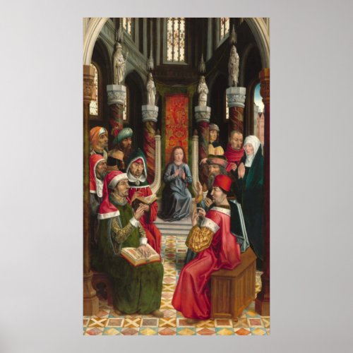 Christ  Doctors _ Catholic Kings Fine Art Poster