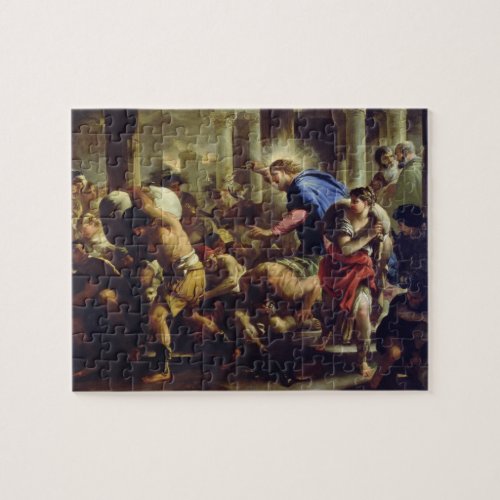 Christ Driving the Merchants from the Temple Jigsaw Puzzle