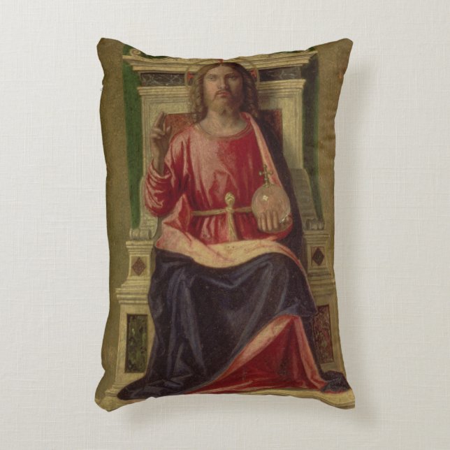 Christ Enthroned, c.1505 Accent Pillow (Front(Vertical))