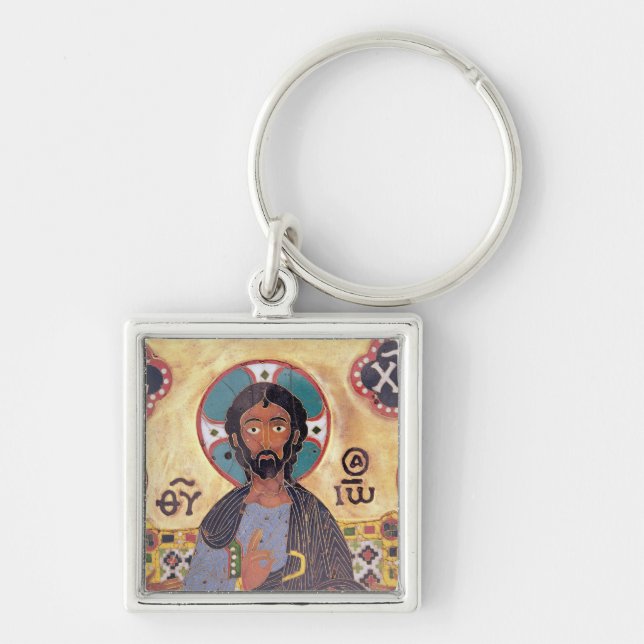 Christ Enthroned Keychain (Front)
