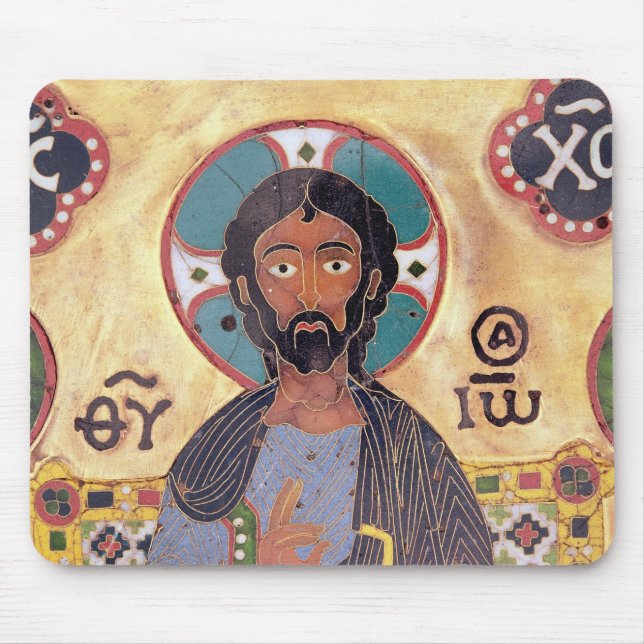 Christ Enthroned Mouse Pad (Front)