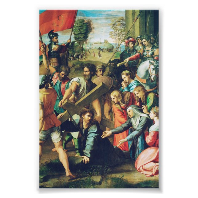 Christ Falling on the Way to Calvary Photo Print (Front)