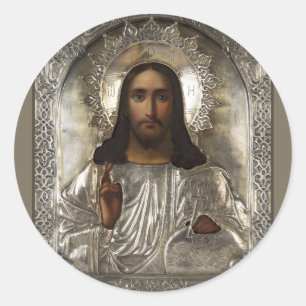 CHRIST Fine Art Classic Round Sticker