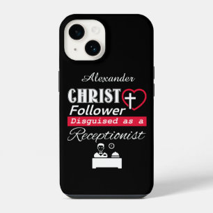 Christ Follower Disguised As A Receptionist iPhone 14 Case