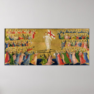 Christ Glorified in the Court of Heaven, 1423-24 Poster