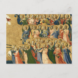 Christ Glorified in the Court of Heaven Postcard