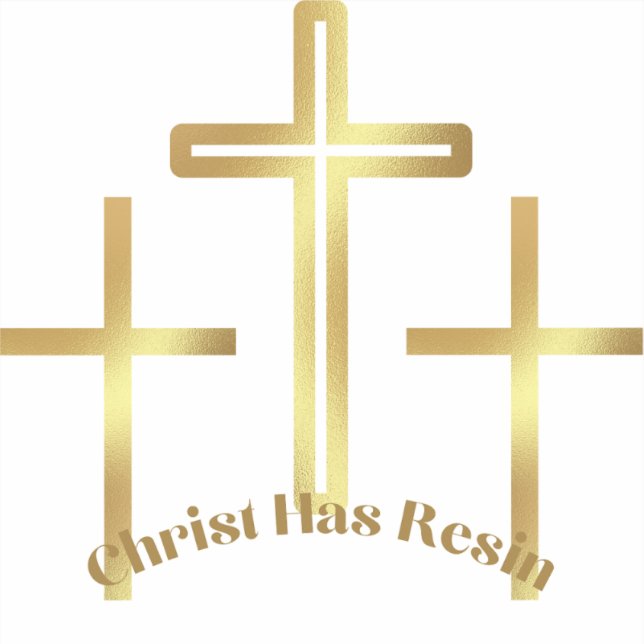 Christ has Risen Sticker (Front)