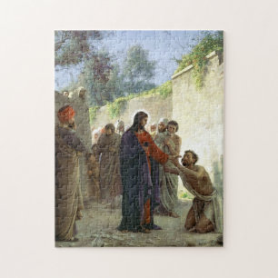 Christ Healing the Blind Man Jigsaw Puzzle