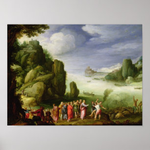 Christ Healing the Possessed of Gerasa, 1608 Poster