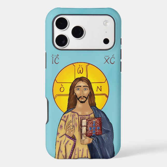 Christ Icon iPhone case 2 - multiple sizes (Back)