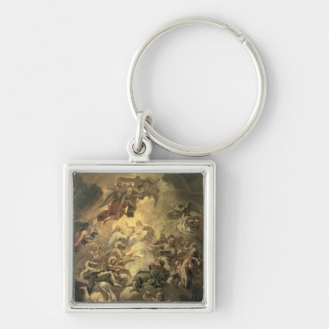Christ in Glory Keychain (Front)