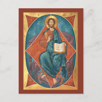 Christ in Glory Postcard