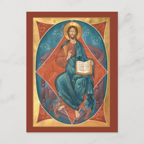 Christ in Glory Prayer Card