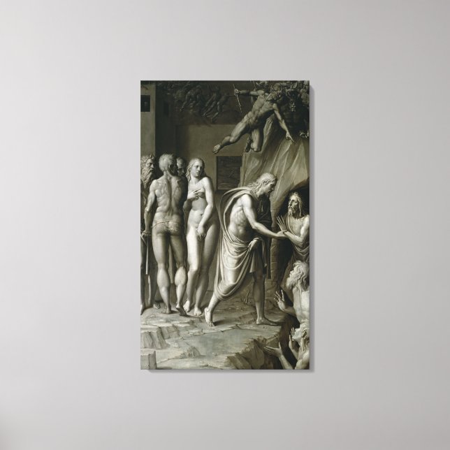 Christ in Limbo 2 Canvas Print (Front)