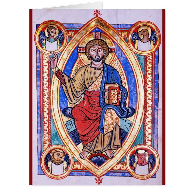 Christ in Majesty Christian Religious Art (Front)