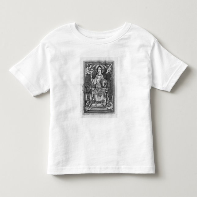 Christ in Majesty, from a Benedictional Toddler T-shirt (Front)