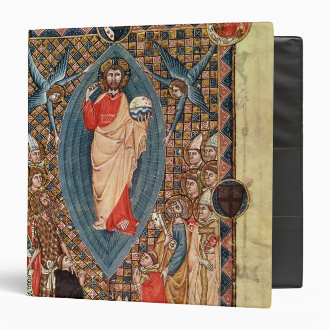 Christ in Majesty with Saints Binder (Front/Inside)