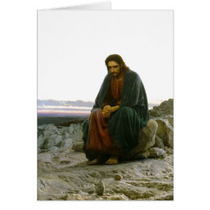 Christ in the Desert Cards