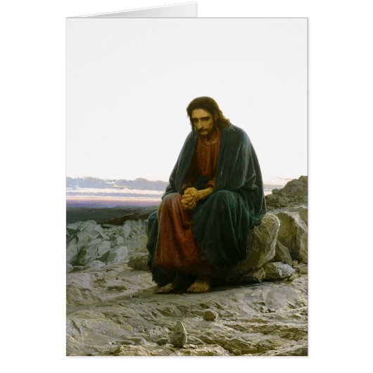 Christ in the Desert Cards (Front)