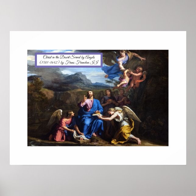 Christ in the desert poster (Front)