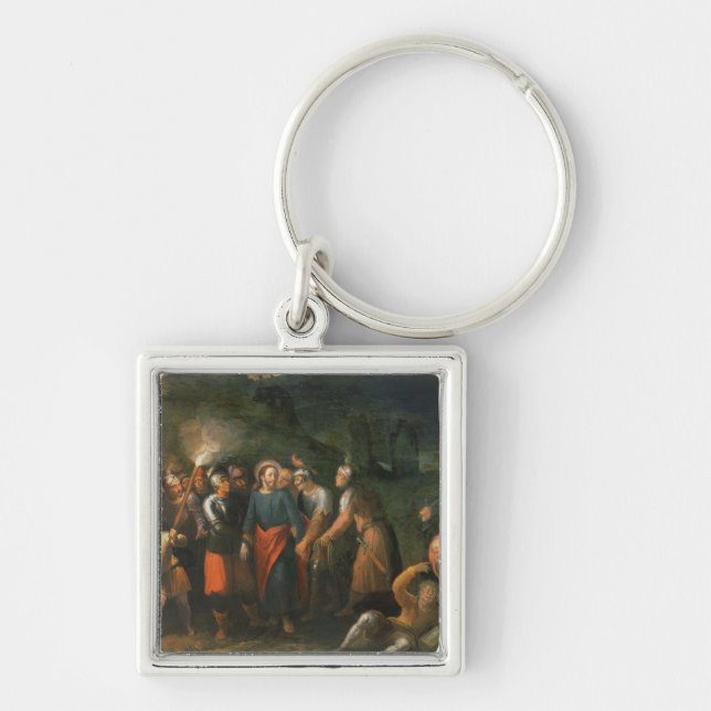Christ in the Garden of Gethsemane Keychain (Front)
