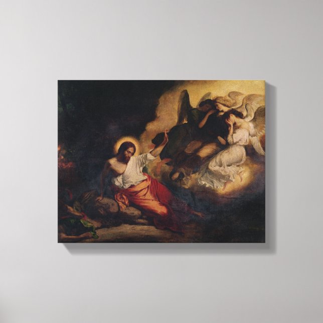 Christ in the Garden of Olives, 1827 Canvas Print (Front)