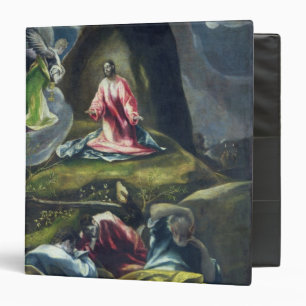 Christ in the Garden of Olives 3 Ring Binder