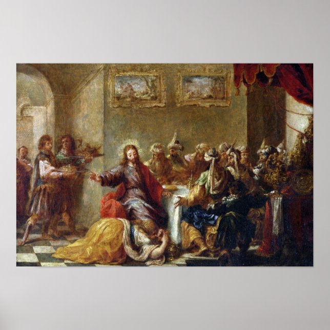 Christ in the House of Simon the Pharisee, 1660 Poster (Front)