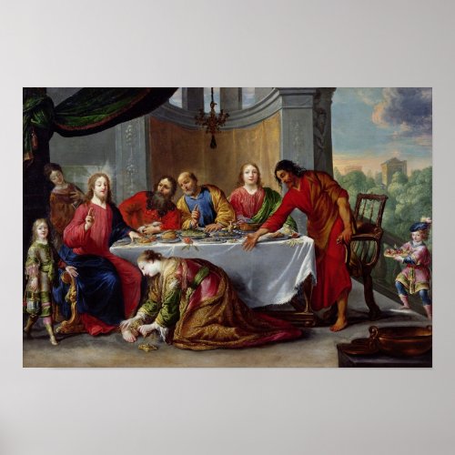 Christ in the House of Simon the Pharisee Poster