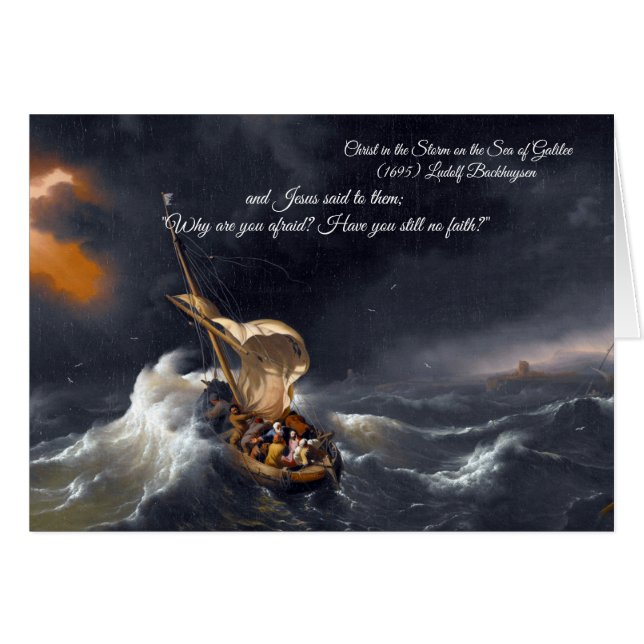Christ in the Storm Cards (Front Horizontal)