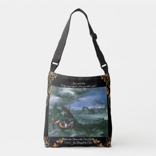 Christ in the Storm Crossbody Bag
