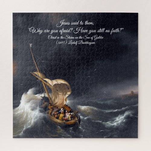 Christ in the Storm Jigsaw Puzzle