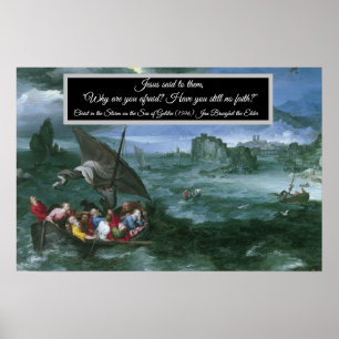 Christ in the Storm Poster
