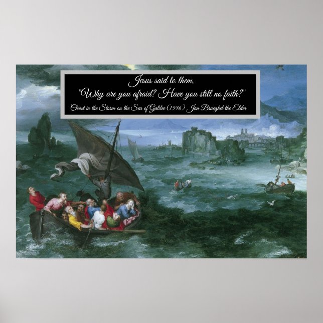 Christ in the Storm Poster (Front)