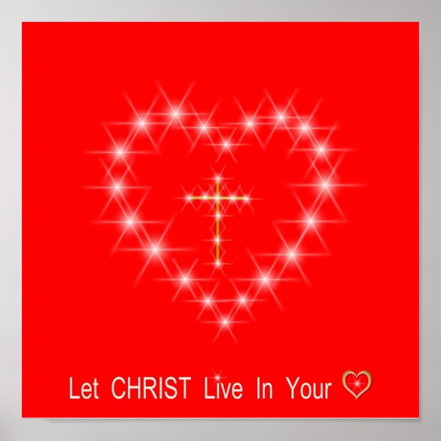 Christ in Your Heart Poster (Front)