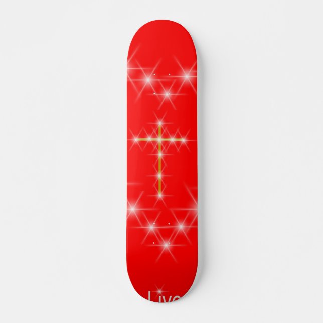 Christ in Your Heart Skateboard Deck (Front)