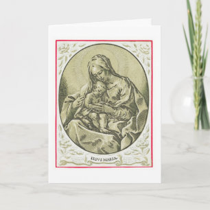 Christ is Born, A Vintage Christmas Card