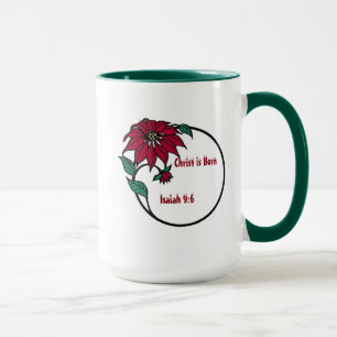 Christ is Born Customize It Christmas Mug
