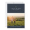 Christ is born religious Christmas photo card