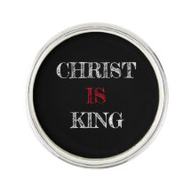 Christ IS King Black White Red