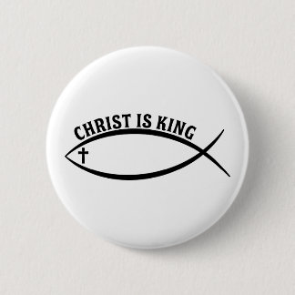 Christ Is King Button