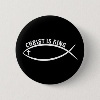 Christ Is King Pinback Button