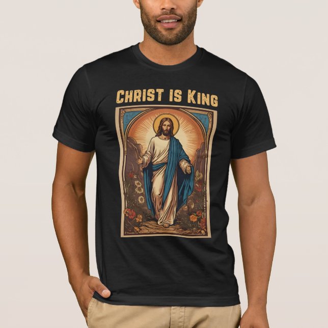 Christ is King Stand Against Cancel Culture T-Shirt (Front)