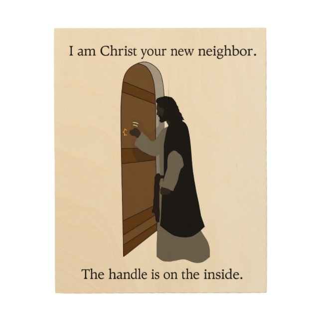 Christ is Knocking on Your Door art (Front)