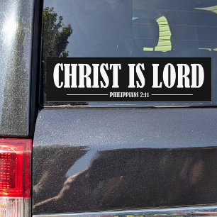 Christ is Lord Bumper Sticker