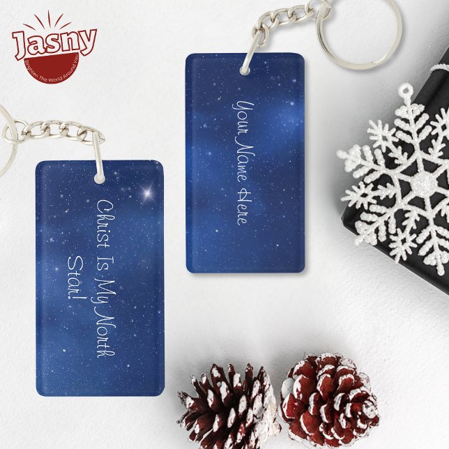Christ Is My North Star Keychain (Creator Uploaded)
