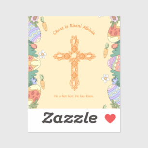 Christ is Risen Alleluia Easter Blessings Sticker