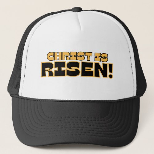 Christ Is Risen Believers Inspirational Christian Trucker Hat