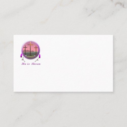 Christ is Risen Business Card